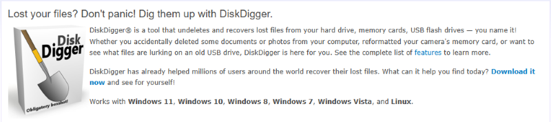 diskdigger free video recovery from sd card