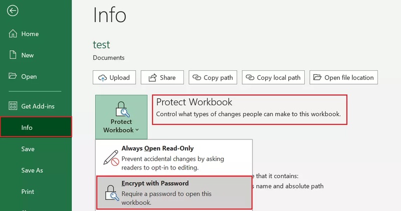 remove password protection from excel on windows
