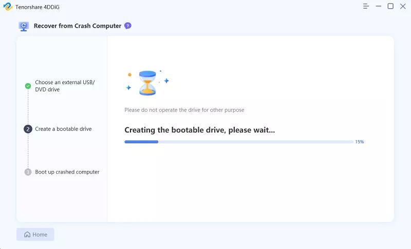 creating bootable drive