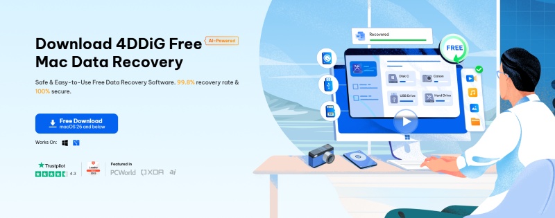 4ddig free data recovery for mac