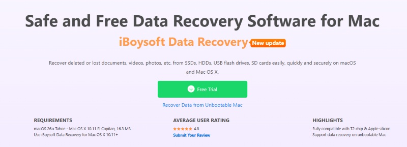 iboysoft data recovery software for mac