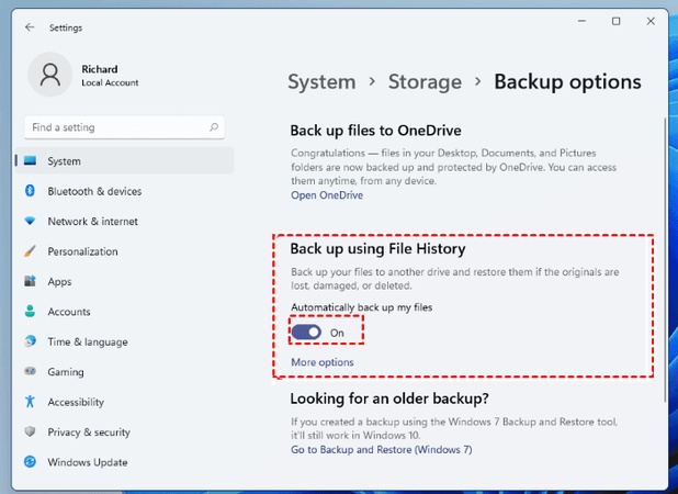 back up windows 11 files